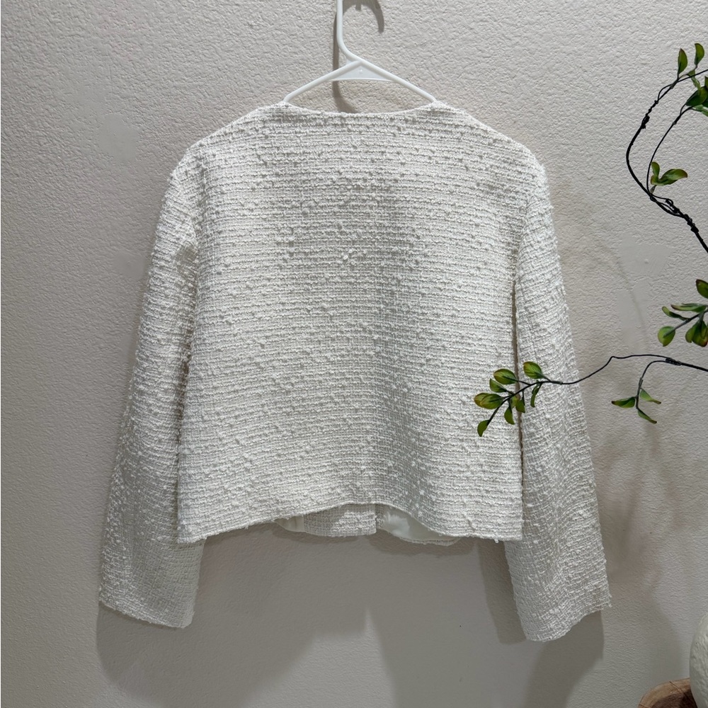 H&M White tweed jacket - Picture 6 of 6